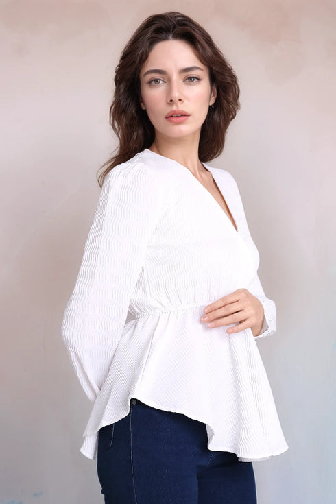 Nissa Top - White