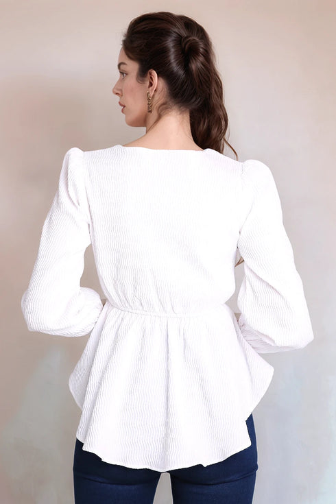 Nissa Top - White