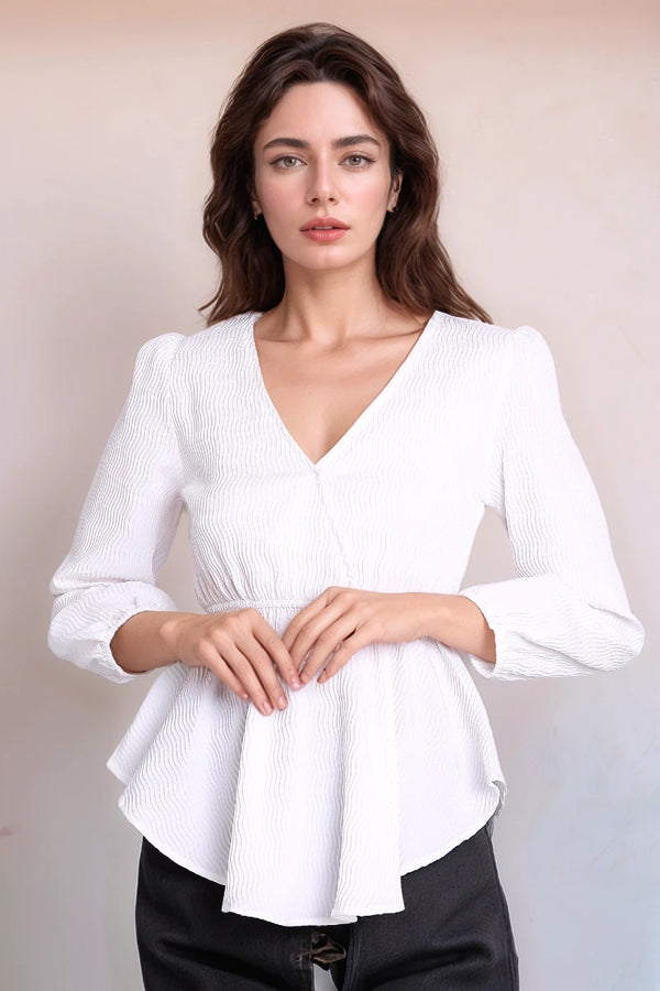 Nissa Top - White