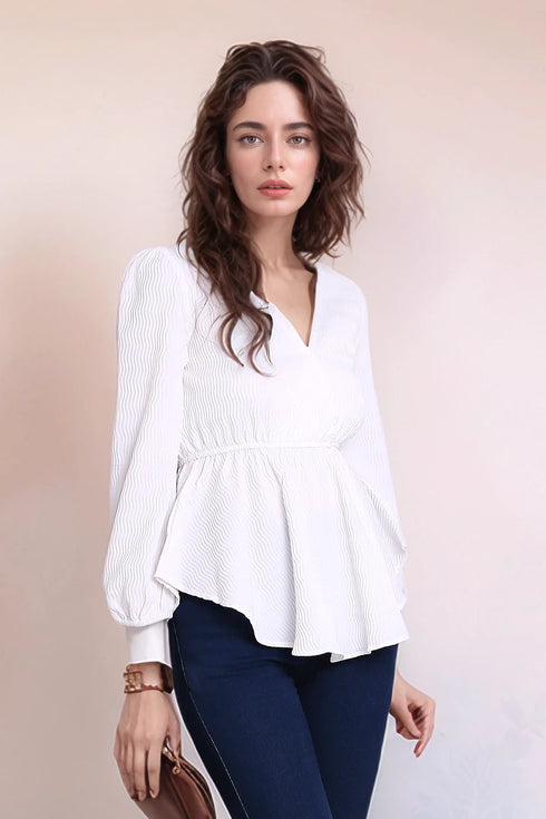 Nissa Top - White